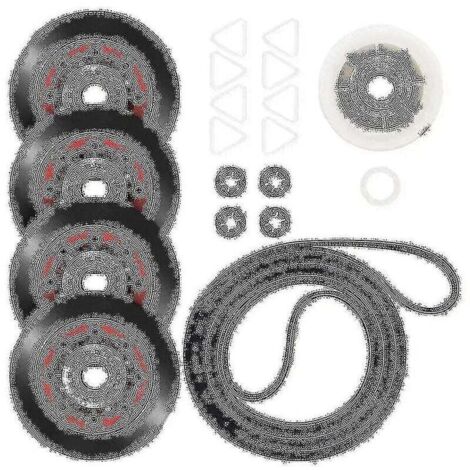 Kit de réparation de sécheuse 4392067rc 27 pouces pour rouleau de tambour Wpw10314173 661570v courroie 279640 poulie de renvoi Rep (1/3)