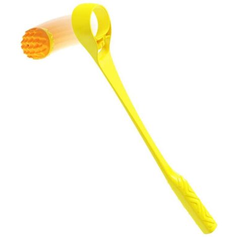 Lance-balles pour chien Lance-balles pour chiots en caoutchouc bleu Mains libres Ramassage et lancer, balles moyennes pour chiens