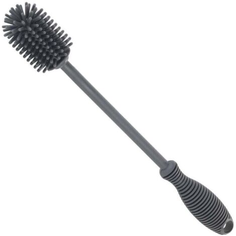 Brosse de cuisine en silicone pour tasses, verres, 25 cm, (1/4)