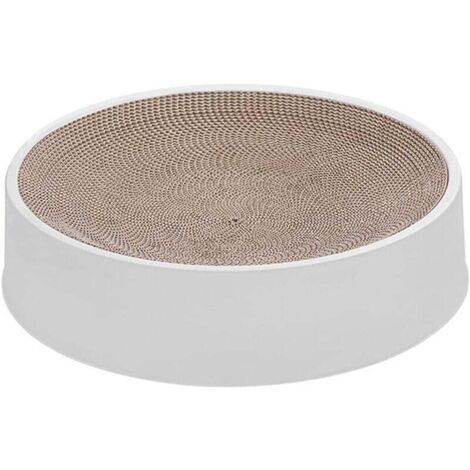 Cat Griffoir Corrugated Cat Scratcher Carton Durable Broyage Pad pour Chaton À Griffer Lounge Bed Conseil Recycle pour La Protection De Meubles Cat Scratcher Bowl (1/4)