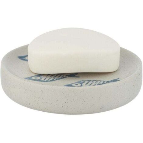 SAVON CÉRAMIQUE AQUAMARIN, (1/4)
