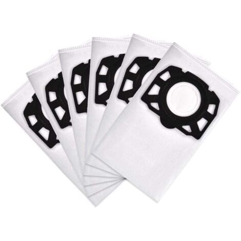 12 Sacs Aspirateur pour WD4 WD5 WD6 Premium, Sac filtrant adapté pour MV4, MV5, MV6 aspirateur eau et poussière (1/4)