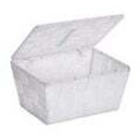 Panier de rangement Salle de bain avec couvercle Adria, petite boite de rangement, Polypropylène, 19x14x10 cm, blanc (1/4)