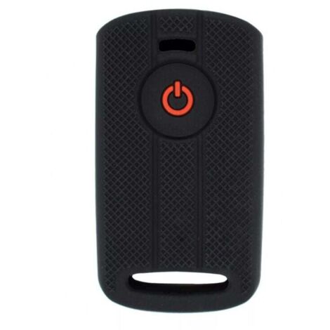 Coque de rechange en silicone souple anti-poussière pour clé de voiture JAUNS