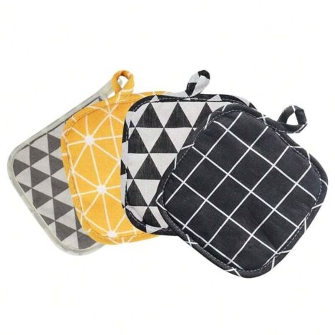 Maniques et gants de cuisine résistants à la chaleur, accessoires de cuisine modernes pour manipuler les casseroles et poêles chaudes, cadeaux de cuisine festifs et pratiques pour la maison et l'organ