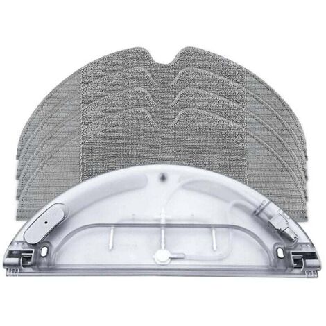 Lot de 5 chiffons de nettoyage pour réservoir d'eau d'aspirateur robot Mijia Mi 1c Mop Pro Home Vacuum Rep (1/3)