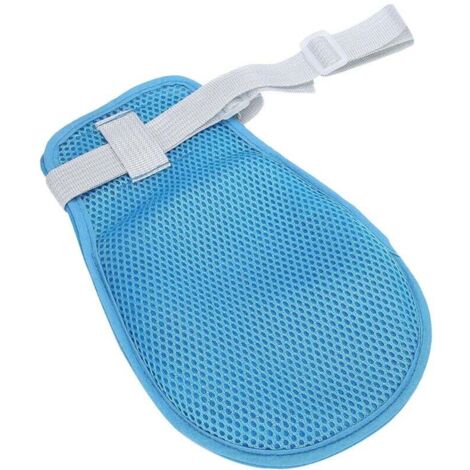 1 gant de contention fixe respirant pour la prévention des auto-blessures, gants de sécurité pour le contrôle manuel des patients (1/4)