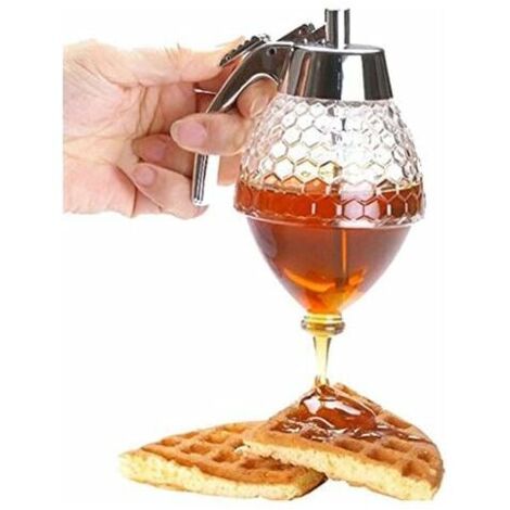 Distributeur de Sirop d'Érable, Distributeur de Miel Transparent Pot de Miel avec Poignée Conteneur de Miel Sans Goutte Distributeur de Sirop d'Érable Idéal pour Sirop Sauces Sucre Condiments Distributeur de Sirop d'Érable, Distributeur de Miel Transparent Pot de Miel avec Poignée Conteneur de Miel Sans Goutte Distributeur de Sirop d'Érable Idéal pour Sirop Sauces Sucre Condiments