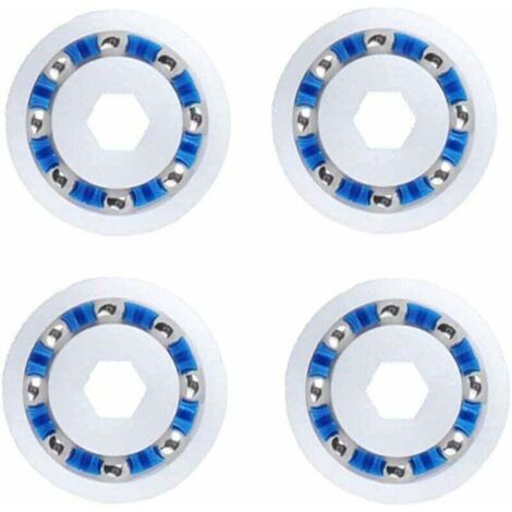 Lot de 4 roulements à Billes adaptables Compatible avec Roue de Polaris 360 380 3900 Sport Robot Nettoyeur de Piscine (équivalent à 9-100-1108) (1/4)