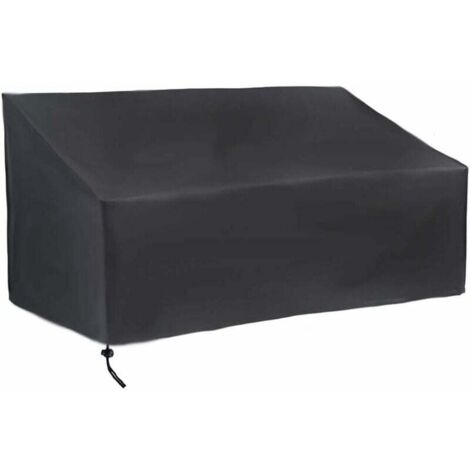 Housse de protection pour banc de jardin 3 places en tissu Oxford imperméable et respirant, housse de mobilier de jardin-Fei Yu (1/4)