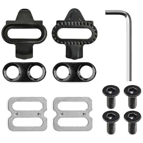 Cales pour chaussures de vélo de montagne pour cales Shimano SPD pour pédales de VTT (1/3)