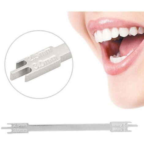 Localisateur de jauge de support dentaire Matériaux dentaires Positionneur de support orthodontique M (1/4)