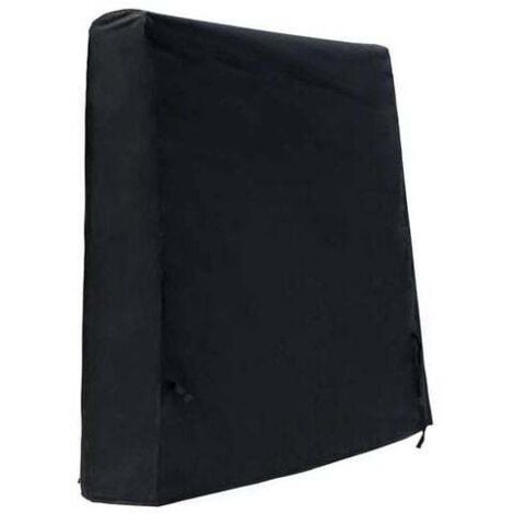 Housse Imperméable Ultra-Résistante Pour Table De Ping-Pong – Bâche Protection Table Tennis Extérieur Intérieur, 185 X 70 X 165 Cm, Noir