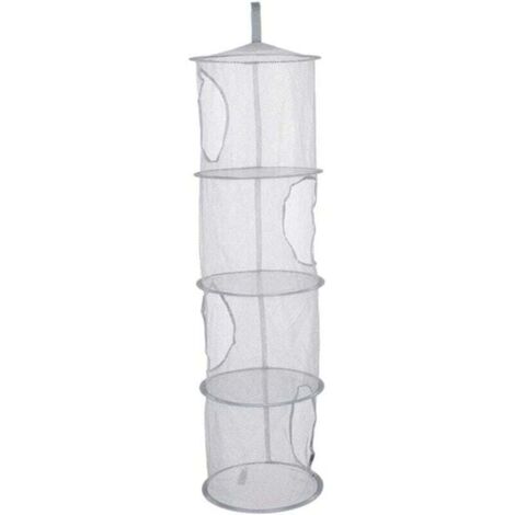 Mesh Suspendu, Rangement Suspendu à 4 Niveaux à 4 Niveaux Pliable Suspendu Filet de Rangement, Filet de Rangement en Mailles suspendues, Rangement de Jouets Suspendu, Organisateur de (1/4)