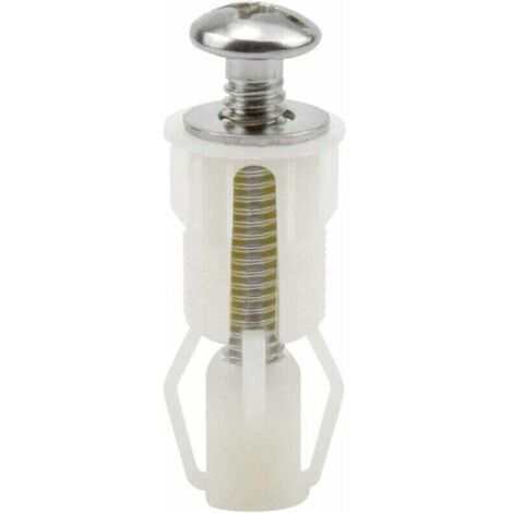 Vis D'expansion pour Couvercle de Toilette Fixation Abattant WC Vis pour Lunette Toilette Ensemble de Fixation Pièces de Rechange pour Couvercle de