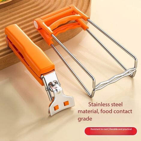 Pince Multifonction En Acier Inoxydable Pour Four à Micro-ondes Anti-brûlure - Outil De Cuisine Pour Cuisine