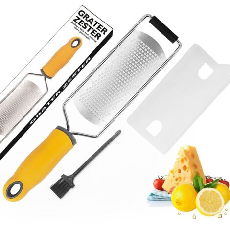 Râpe à fromage multifonctionnelle en acier inoxydable 304, racloir à chocolat, râpe à zeste de citron, racloir à légumes