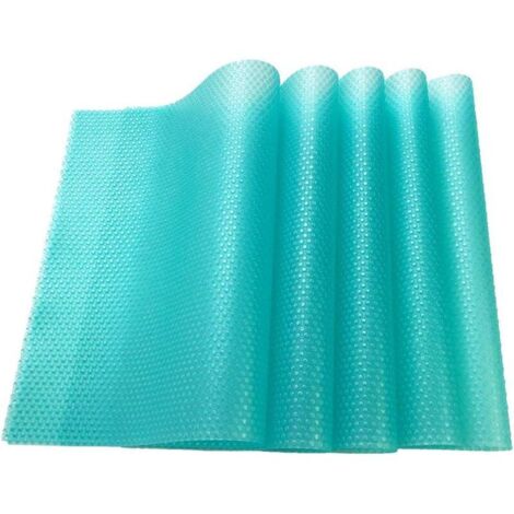 Tapis de réfrigérateur lavables, bleus (1/4)