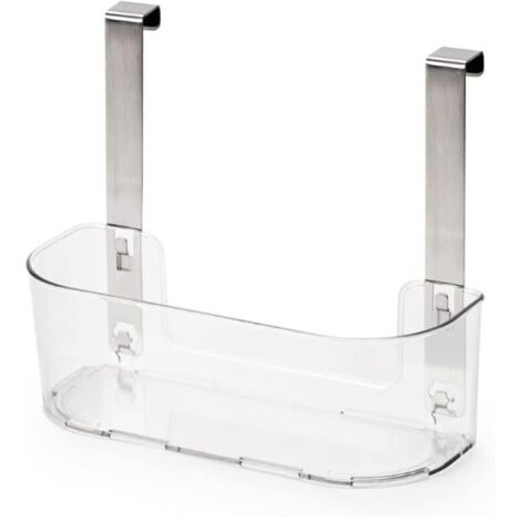 Panier de rangement à suspendre à la porte d'un placard de cuisine, panier de rangement pour porte de placard (1/4)