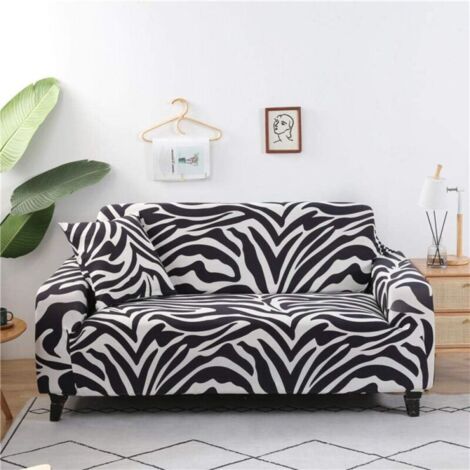 Housse de canapé universelle élastique quatre saisons, coussin de canapé en tissu antidérapant pour protéger les meubles - 1 place 90-140 cm (1 pièce) (1/4)