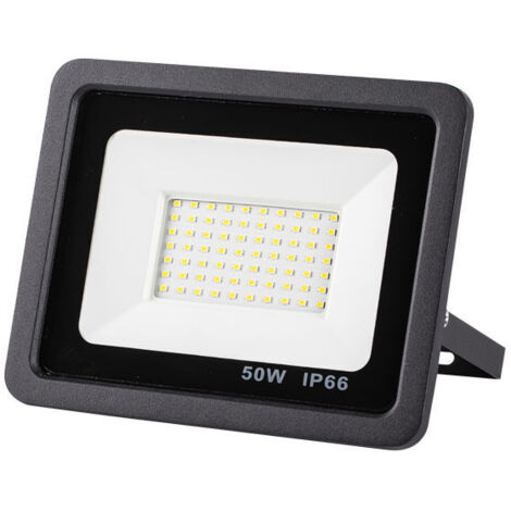 Projecteur LED 50 W, éclairage extérieur LED, projecteur LED haute luminosité de sécurité 5000 lm, projecteur LED blanc froid 6500 K, étanche IP66 pour jardin, terrasse, garage