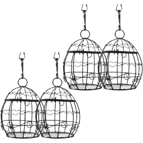 Nourrisseur à oiseaux suspendu pour jardin et cour extérieurs, modèle pour colibris, idéal pour le printemps, en gros (1/4)