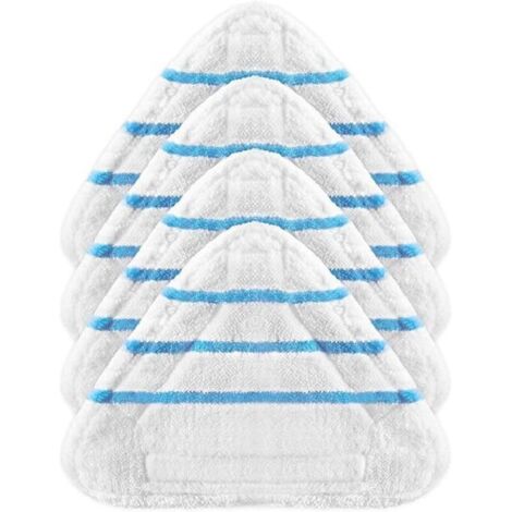 4 Housses Lingettes Universelles pour Balai Vapeur – Lot de 4 Microfibre Lavables, Compatible Silvercrest & Tous Modèles (1/4)
