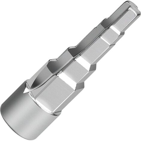 Clé étagée universelle pour radiateur – 1/2 pouce, embout carré intérieur, acier trempé – Lot de 1 (1/4)