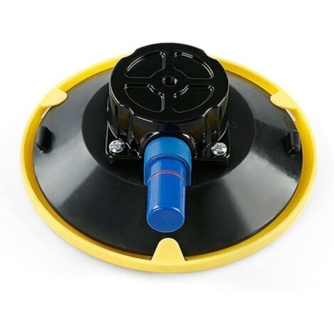 Ventouse à vide professionnelle 15,2 cm – Base de montage + Pompe manuelle – Verre trempé robuste – Pour réparation auto sur surfaces lisses (1/4)