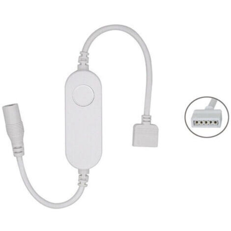 Contrôleur LED sans fil intelligent RGBW pour bande lumineuse, compatible Google Home, Alexa et IFTTT, application mobile (1/4)