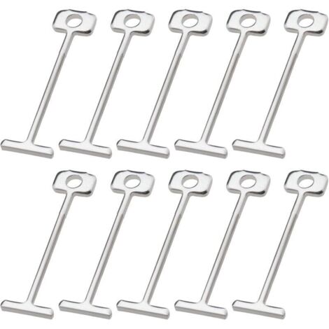 Pins en acier T pour système de nivellement de carrelage – Lot de 200 pièces, diamètre 1,5 mm, idéal pour sols et murs (1/4)