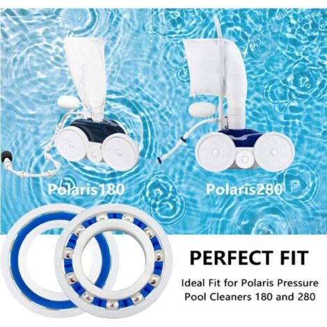 Roulement de roue pour nettoyeur piscine Zodiac Polaris 180/280 – référence C60, pièce détachée compatible, haute résistance (1/3)