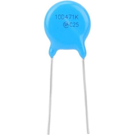 Varistances 10D471K (470 V, Ø10 mm) – Lot de 50 pièces haute qualité pour protection contre les surtensions (1/4)