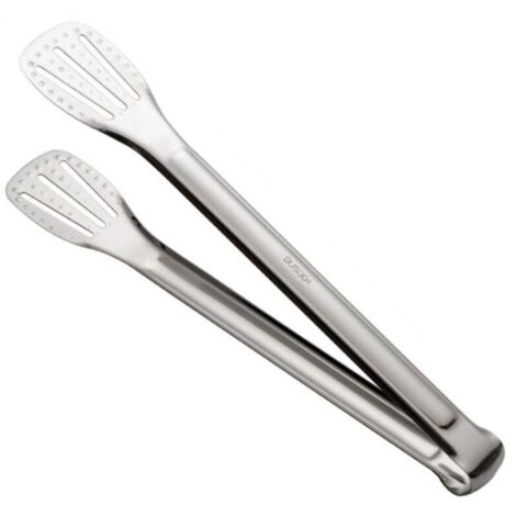 Pince à grillade en acier inoxydable 304 – Pince polyvalente pour steaks, pains et aliments – Design robuste et résistant (1/4)