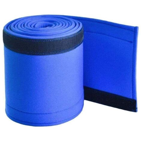 Housse antidérapante pour rampe de piscine – Protection universelle pour mains courantes et échelles standard, PVC renforcé noir