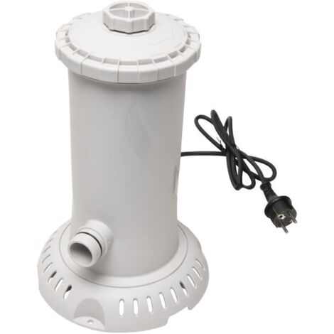 Épurateur à cartouche pour piscine hors-sol – Débit 3,8 m³/h – Filtre Summer Waves compatible avec bassins jusqu’à 15 000 L