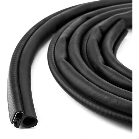 Garniture de Porte Automobile en Caoutchouc avec Ampoule Latérale – Bande de Protection Antichoc 3 m, Épaisseur Réglable 1,5–3,5 mm (1/4)