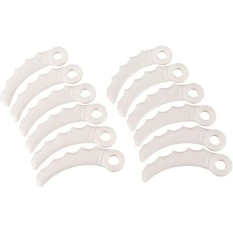 Lames de rechange en plastique pour tondeuse – Lot de 12, 24 ou 60 unités – Modèle 198426-9 (1/4)