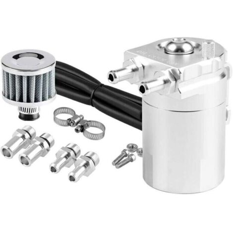 Filtre séparateur d’huile universel pour moteur – Réservoir de 300 ml avec filtre à air intégré, couleur bleue (1/3)