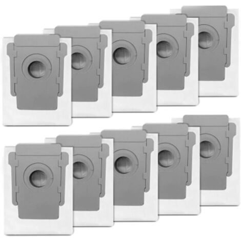 Sacs aspirateur compatibles iRobot Roomba I & S Series (i3+/i6+/i7+/i8+/s9+/9550/7550/6550/3550) – 10 unités, haute capacité (1/4)