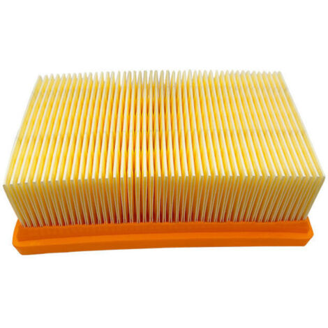 Filtre plissé de rechange pour aspirateur Kärcher – compatible KFI 4410, MV4/MV6/WD4-WD6, référence 2.863-005.0, papier haute filtration (1/3)