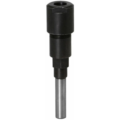Rallonge de perceuse pour machines à graver – tige cylindrique 8 mm, acier trempé haute précision, longueur étendue (1/4)