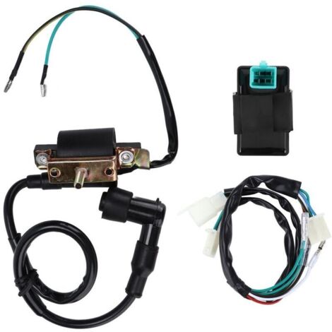 Bobine d’allumage 5 broches pour CDI DC – Compatible VTT 50 à 125 cm³, Dirt Bike et Karting – Qualité haute performance (1/3)