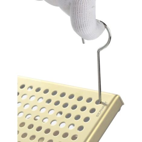 Clé de vidange en acier inoxydable – Lot de 2 pièces avec crochet de levage, résistante et ergonomique (1/3)
