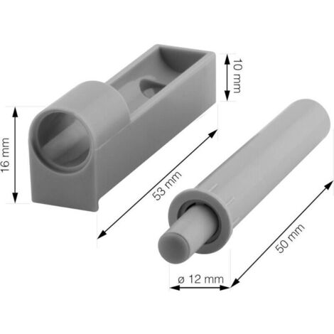 Amortisseurs de porte lot de 10 pour meubles de cuisine – Fermeture silencieuse et amortie, montage facile sur placards et armoires (1/3)