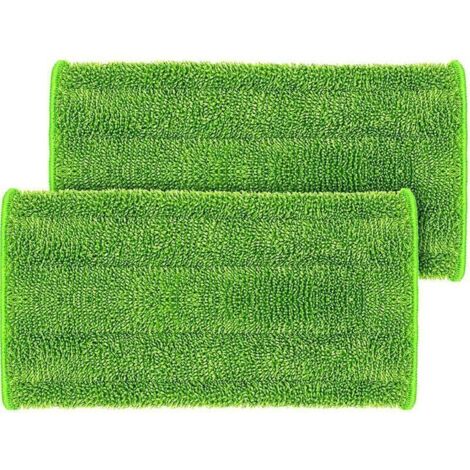 Vadrouilles de rechange en microfibre lavables, 3 pièces, 30 × 15 cm, compatibles avec Swiffer WetJet (1/4)