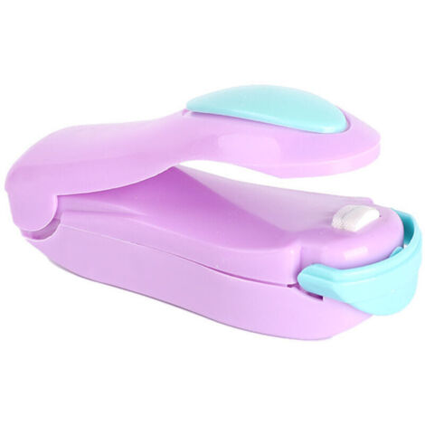 Scellant sous vide portable pour sacs plastique – Mini scellant thermique pratique, compact et facile à utiliser (1/4)