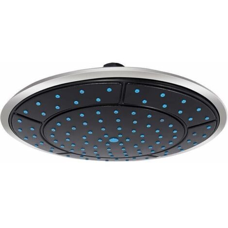 Accessoire pour cabine de douche – Buse de pluie à tête de toit, 1 pièce, en laiton chromé, compatible avec systèmes standards (1/4)