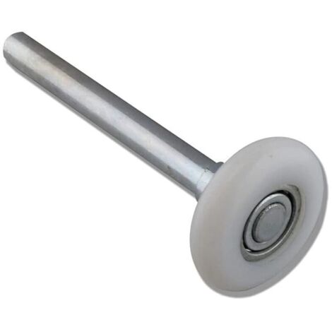 Roulettes de remplacement pour portail de garage – Lot de 10 roulettes en acier galvanisé, diamètre 45 mm (1/4)