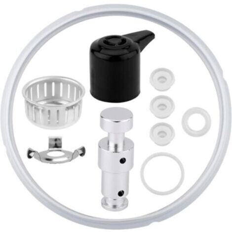 Vannes d’aération et joints d’étanchéité pour autocuiseurs 8 QT – Lot complet en silicone résistant à la chaleur (1/4)